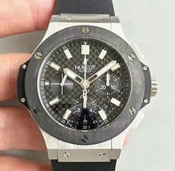 Hublot Big Bang 301.SB.131.RX HBB V6 Stainless Steel Carbon Fiber Dial Swiss HUB4100