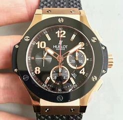 Hublot Big Bang Evolution 301.PB.131.RX HBB V6 Rose Gold Black Dial Swiss HUB4100