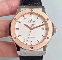 Hublot Classic Fusion King Gold Opalin 511.OX.2611.LR JJ Rose Gold White Dial Swiss HUB1112