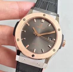 Hublot Classic Fusion Grey King Gold 511.OX.7081.LR JJ Rose Gold Grey Dial Swiss HUB1112