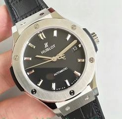 Hublot Classic Fusion Titanium 38MM 511.NX.1171.LR JJ V2 Titanium Black Dial Swiss HUB1112