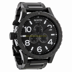 Nixon Watches : A083-001-00 Black (numbers In White) Quartz Men Watch