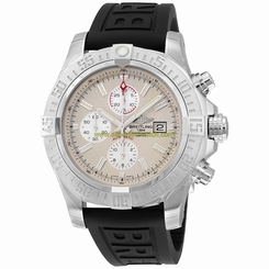 Breitling Watches : A1337111/G779BKPD3 Silver Automatic Men Watch