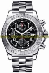 Breitling Watches : A1338012/B975-SS Automatic Black Dial Stainless Steel Band Men Watch