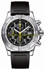 Breitling Watches : A13380R4/BA47-134S Avenger Skyland Chronograph Date Black Rubber Men Watch