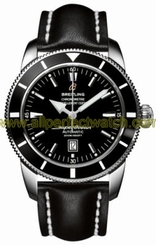 Breitling Watches : A1732024/B868-LST Automatic COSC Black With Date At 6 Dial Black Calfskin Leather Band Men Watch