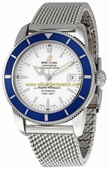 Breitling Watches : A1732116/G717 Automatic Chronometer Silver Dial Date Stainless Steel Men Watch