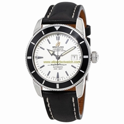 Breitling Watches : A1732124-G717-435X-A20BA.1 Silver Automatic Men Watch