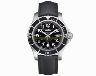 Breitling Watches : A17392D7/BD68-226X Automatic Date Black Leather Men Watch