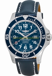 Breitling Watches : A17392D8/C910-105X Blue Automatic Self Winding Men Watch