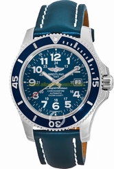Breitling Watches : A17392D8/C910-112X Blue Automatic Self Winding Men Watch