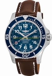 Breitling Watches : A17392D8/C910-438X Blue Automatic Self Winding Men Watch