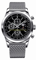 Breitling Watches : A1931012/BB68-SS Automatic Black Chronograph Dial Polished Stainless Steel Band Men Watch