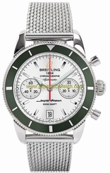 Breitling Watches : A2337036/G753-154A Silver Automatic Self Winding Men Watch