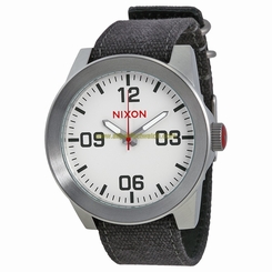 Nixon Watches : A243100-00 White Quartz Men Watch