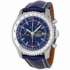 Breitling Watches : A2432212-C651-747P-A20D.1 Blue Automatic Men Watch