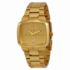 Nixon Watches : A300-1511 Gold Quartz Women Watch