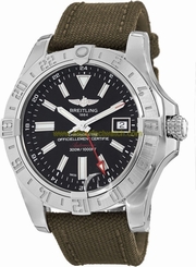Breitling Watches : A3239011/BC35-106W Black Manual Winding Men Watch