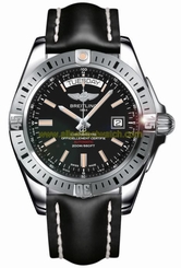 Breitling Watches : A45320B9/BD42-435X Black Automatic Self Winding Men Watch