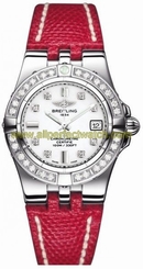 Breitling Watches : A71340LA/A713-LIZD White Battery Operated Quartz Women Watch
