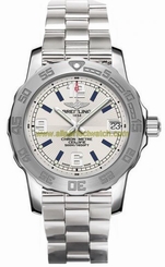 Breitling Watches : A7738711/G762-158A Silver Battery Operated Quartz Women Watch