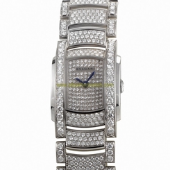 Bvlgari Watches : AAW26D2GD2GD2 Quartz Diamond Pave Dial 18ct White Gold and Diamond Women Watch