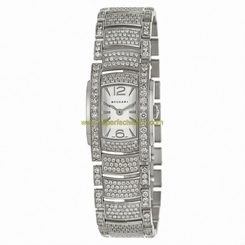 Bvlgari Watches : AAW26WGD2GD2 Quartz Analog 18ct White Gold and Diamond Women Watch