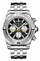 Breitling Watches : AB011011/B967-375A Black Automatic Self Winding Men Watch