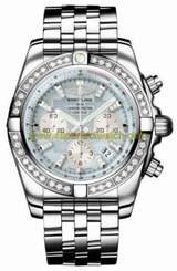 Breitling Watches : AB011053/G686-375A Mother Of Pearl Automatic Self Winding Men Watch