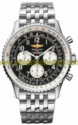 Breitling Watches : AB012012/BB02-SS Automatic Black/silver Subs,numbers Dial Stainless Steel Band Men Watch