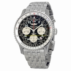 Breitling Watches : AB021012/BB59-SS Black Hand Wind Men Watch