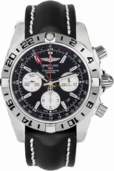 Breitling Watches : AB0413B9/BD17-442X Swiss Automatic Dial Color                                                        Black Men Watch