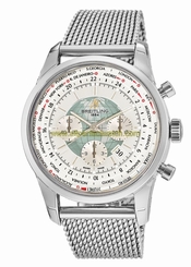 Breitling Watches : AB0510U0/A732-152A Silver Automatic Self Winding Men Watch