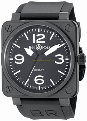 Bell & Ross Watches : BR01-92CARBON Swiss Automatic Dial Color