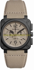 Bell & Ross Watches : BR0394-DESERT-CE Brown Automatic Self Winding Men Watch
