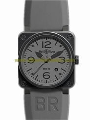 Bell & Ross Watches : BR03-94-AUTO-COMMANDO Automatic Stainless Steel Men Watch