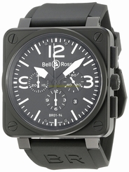 Bell & Ross Watches : BR-01-94-CARBON Swiss-automatic Dial Color