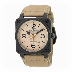Bell & Ross Watches : BR-03-92-DESERT-TYPE Swiss Automatic Dial Color