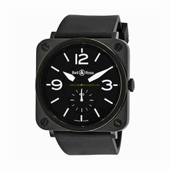 Bell & Ross Watches : BRS-BLC-MAT/SRB Quartz Dial Color