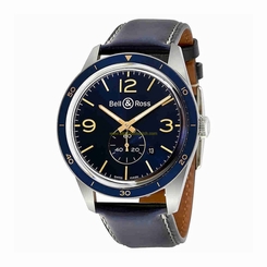 Bell & Ross Watches : BRV123-BLU-ST/SCA Automatic Dial Color