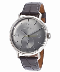 Bell & Ross Watches : BRWW1-ME-AG-RU-S Grey Dial Genuine Alligator Band Men Watch