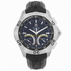 TAG Heuer Watches : CAF7010.FT8011 Quartz Calibre S Chronograph Black Rubber Men Watch