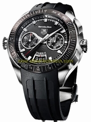 TAG Heuer Watches : CAG2111.FT6009 SLR for Mercedes Benz Limited Edition Chronograph Date Black Rubber Men Watch