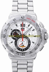 TAG Heuer Watches : CAH101B.BA0854 Quartz Indy 500 Grande Date Chronograph Stainless Steel Men Watch