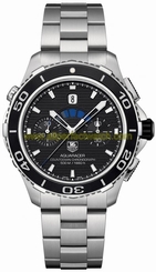 TAG Heuer Watches : CAK211A.BA0833 Self Winding Automatic Calibre 72 Movement Brushed And Polished Stainless Steel Black Dial Brushed And Polished Stainless Steel Band Men Watch