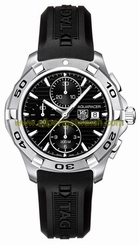 TAG Heuer Watches : CAP2110.FT6028 Automatic Chronograph Date Black Rubber Men Watch