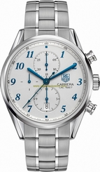 TAG Heuer Watches : CAR2114.BA0724 Automatic Chronograph Silver Dial Date Stainless Steel Men Watch