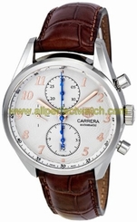 TAG Heuer Watches : CAS2112.FC6291 Automatic Chronograph Date Brown Leather Men Watch