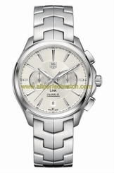 TAG Heuer Watches : CAT2111.BA0959 Automatic Chronograph Silver Dial Date Stainless Steel Men Watch