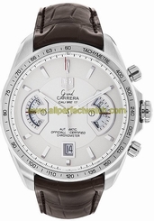 TAG Heuer Watches : CAV511B.FC6231 Automatic C.O.S.C Chronograph Date Brown Leather Men Watch